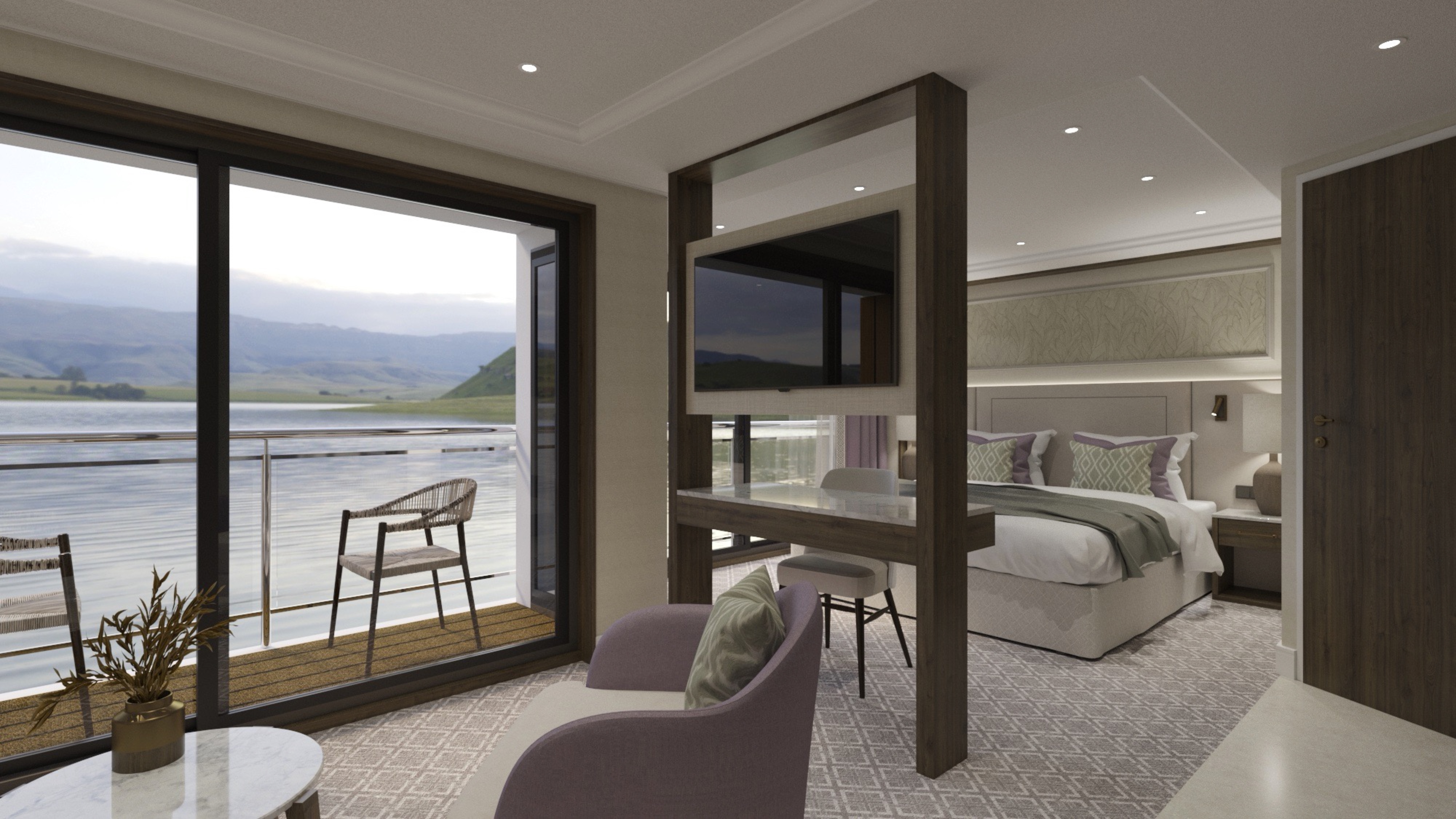 Grand Balcony Suite - Diamond Deck